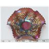 Image 1 : Decorative Carnival glass Plate