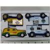 Image 2 : 4 Beer Vans –1:57-scale vehicles- Die-cast – 1979Model A Ford, 1921 Model T Ford, 1992 ‘39 Chevy Sed