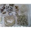 Image 4 : Lot of assorted costume jewelry + White jewelry box