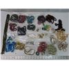 Image 1 : Lot of Costume jewelry: necklaces, earrings, etc.