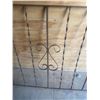 Image 2 : Wrought iron fence panel - 72" x 42"