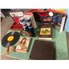 Image 7 : Large lot of collectibles, in tub - see pics - Pepsi, Coke, cutlery, clock records