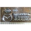 Image 1 : Lot of Vehicle Emblems - Mazda, Nissan, B2200