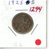 Image 1 : 1925 USA Indian & Buffalo nickel