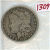 Image 1 : 1896 USA Silver Dollar