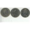 Image 2 : Prince Edward Island 1873-1973 Centennial CND dollar, British Columbia 1871-1971 CND dollar, 1867 Co