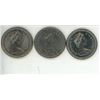 Image 2 : 2x Prince Edward Island 1873-1973 Centennial CND dollar, 1867 Confederation/Constitution 1982 CND do