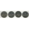 Image 1 : 4 Canada voyager dollar coins: 1968,1969,1978,1985