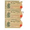 Image 3 : 3x Sterling Remedy Company Stock Certificates 1897, 2x Certificate for Shares of the Treasury Stock 