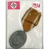 Image 1 : WWII German Service Medal with Nazi Symbol