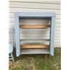 Image 2 : Hanging pine shelf - 38"x53" and press back chair