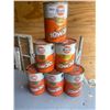 Image 1 : 6 Gulf oil tins
