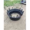 Image 1 : Fire pit - decorative, 28" diameter. 16" tall at highest