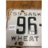 Image 2 : 1959 Saskatchewan license plate
