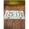 Image 1 : 1955 Saskatchewan license plate