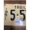 Image 2 : 1951 Saskatchewan license plate