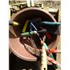 Image 2 : Garden Utensils, 2 jacks, clothespins and misc in tub