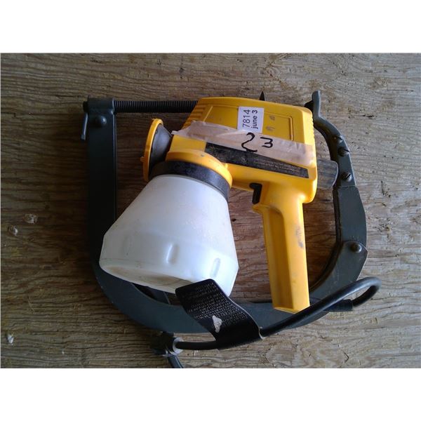 wagner electric sprayer and clamp