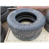 Image 1 : 2 Firestone Winterforce Tires - 195/75R16C 107/105R