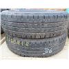 Image 4 : 2 Firestone Winterforce Tires - 195/75R16C 107/105R