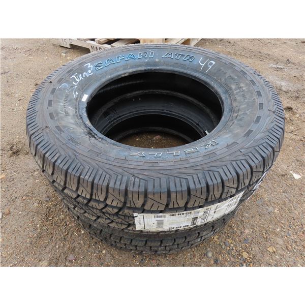 2 Safari ATR tires - P245/70R17