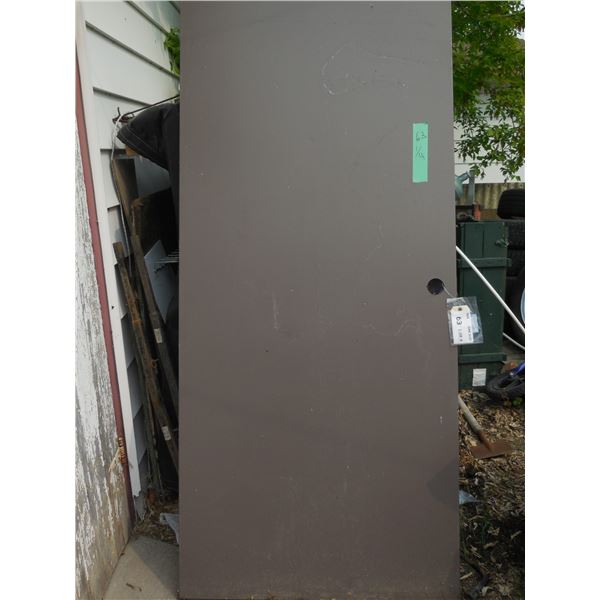 Steel Door for industrial building w/frame