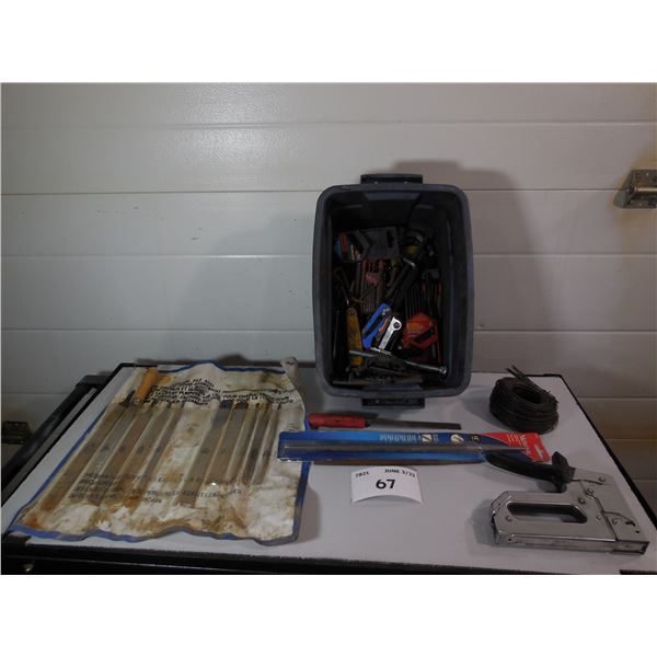 Lot of Allen Wrenches & Files