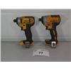 Image 1 : 2 DeWalt Impact Drill (no charger or battery) works