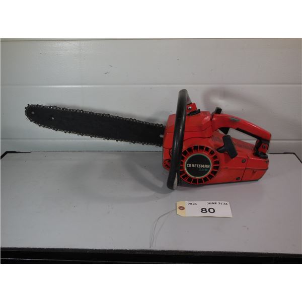 Vintage Craftsman 16” chainsaw