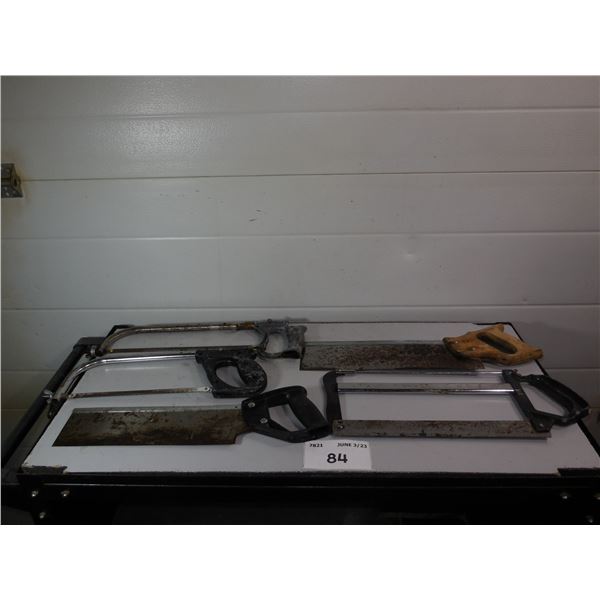 Lot of Saws