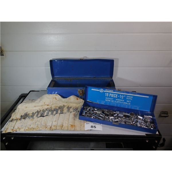Toolbox w/sockets & wrenches