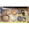 Image 1 : Trimmer Line, Utility Belts, New Saw Blade 7 ¼, Electrical Wire
