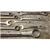 Image 3 : Box of assorted open end wrenches