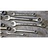Image 4 : Box of assorted open end wrenches