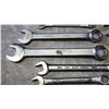 Image 7 : Box of assorted open end wrenches