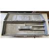 Image 3 : Large plastic "Tuffbox" tool box, one broken catch - 26"x9"Dx 10 1/2"H
