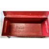 Image 4 : Mastercraft red metal tool box - 21"x9"x9"