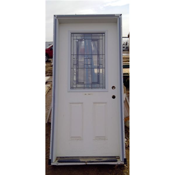 36" exterior door with frame for 2X6 walls Schmalz Auctions