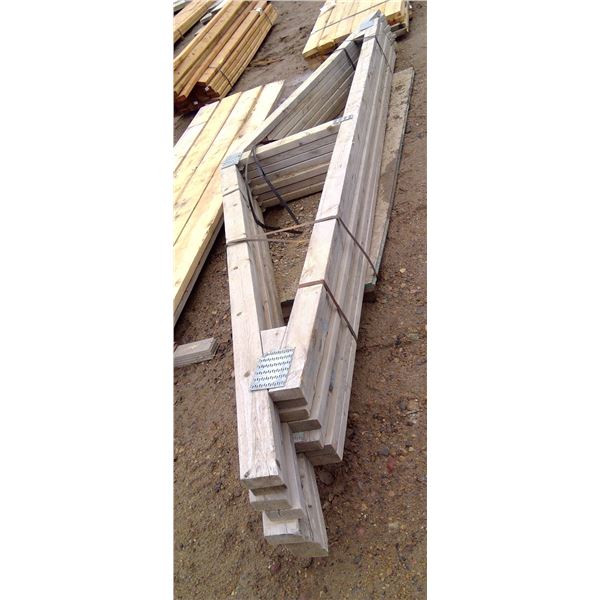 7 2X4 rafter 12' walls