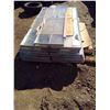 Image 3 : Pallet of window inserts 7 (65 1/2 X 18 1/4) 10 (19 7/8 X67 3/16) appear triple frame
