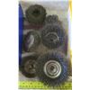 Image 3 : wheel brushes, cleaning towels, jay-bee latch, abrasive pads and water heater