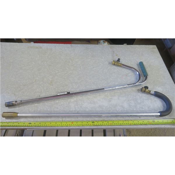 2 handheld torches for fuel gases