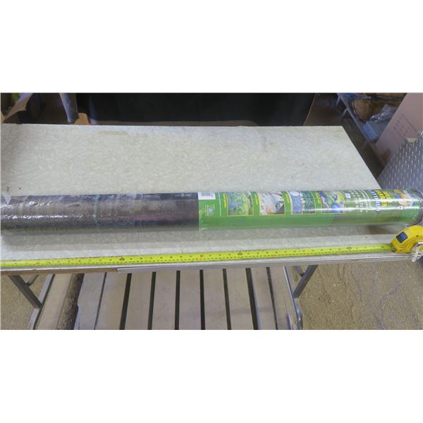 roll of commercial grade weed barrier - 45"x150ft