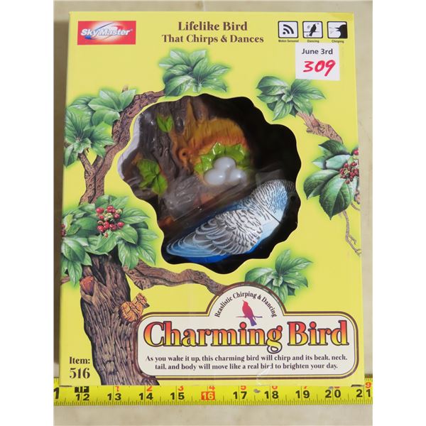 Life like Bird that chirps and dances - charming bird