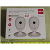 Image 1 : RCA indoor security Cameras -2 pack with HD live streaming - New/sealed in packaging