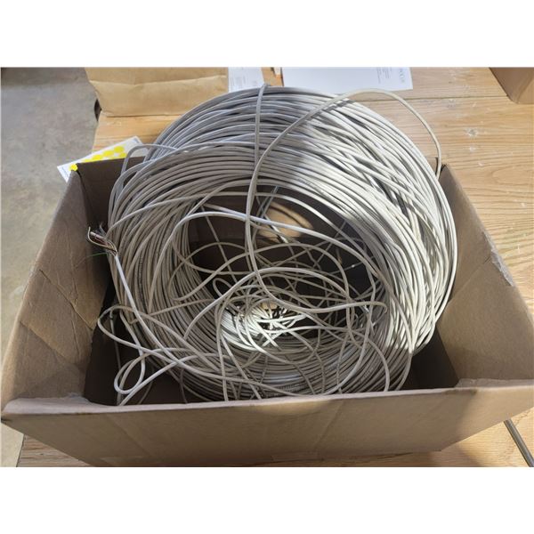 lot of telephone wire