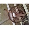 Image 1 : 2 Steel wheels 16 and 25" diameter