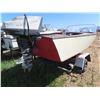Image 5 : Boat with Silver Shark West Bend 25hp motor - Model: Baracuda, lbs: 990, No: 103862 - Comes with tra