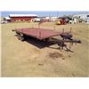 Image 2 : 7 X 16' deck trailer--No VIN