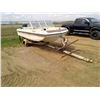 Image 2 : 14' Trihull Vanguard boat ( 3G 10437) 50 hp Mercury engine and shorelandr trailer
